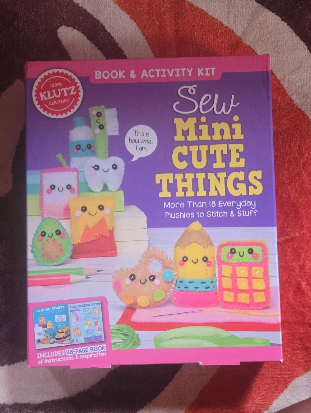 Klutz Kit | Sew Mini Cute Things Book & Activity Kit